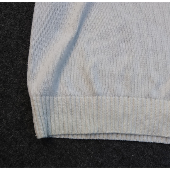 DO NOT BUY PLS Oscar De La Renta Ivory Sweater Mens Ivory Sz XL - Picture 10 of 15